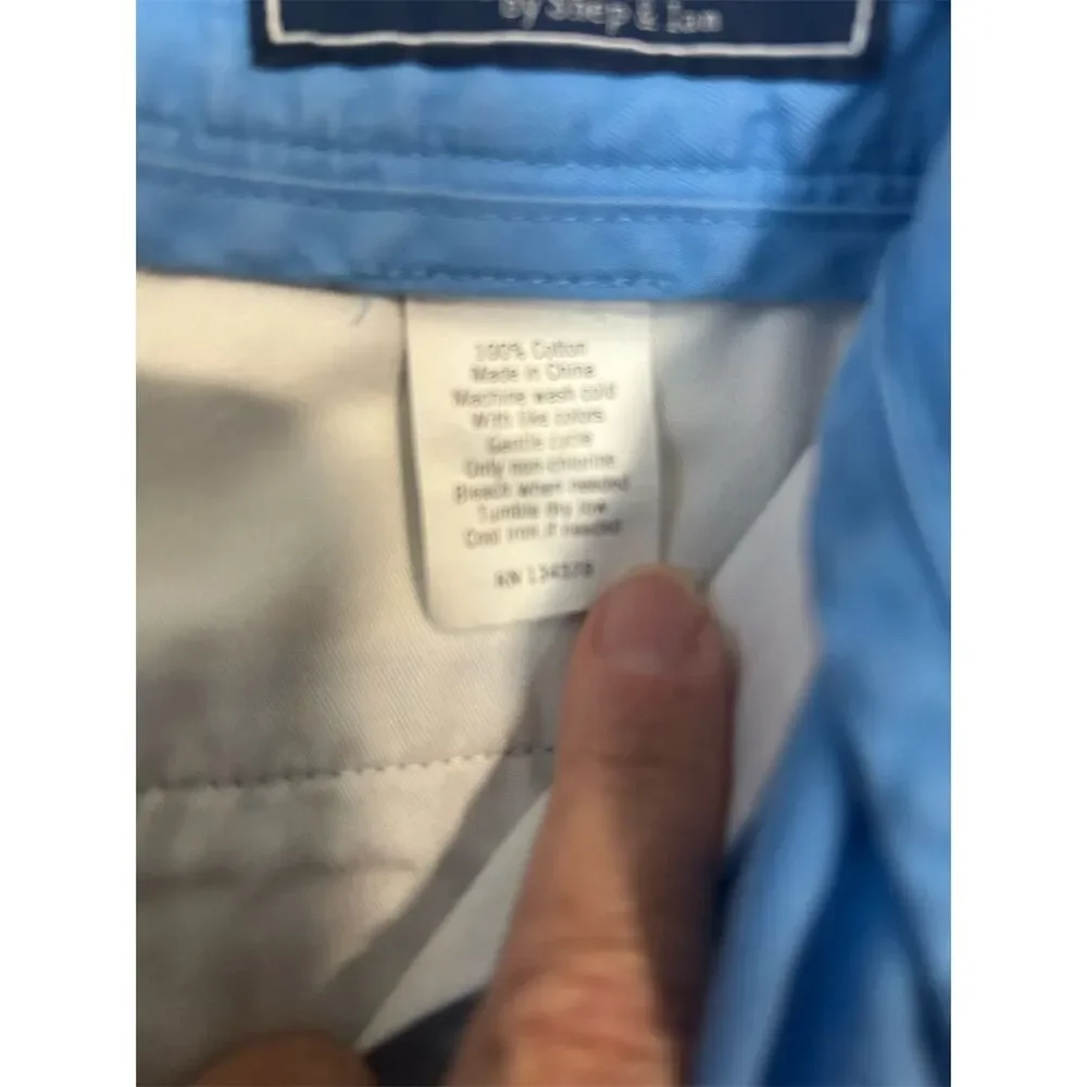 Vineyard Vines Men's Chino Club Shorts Blue Size 38 Casual